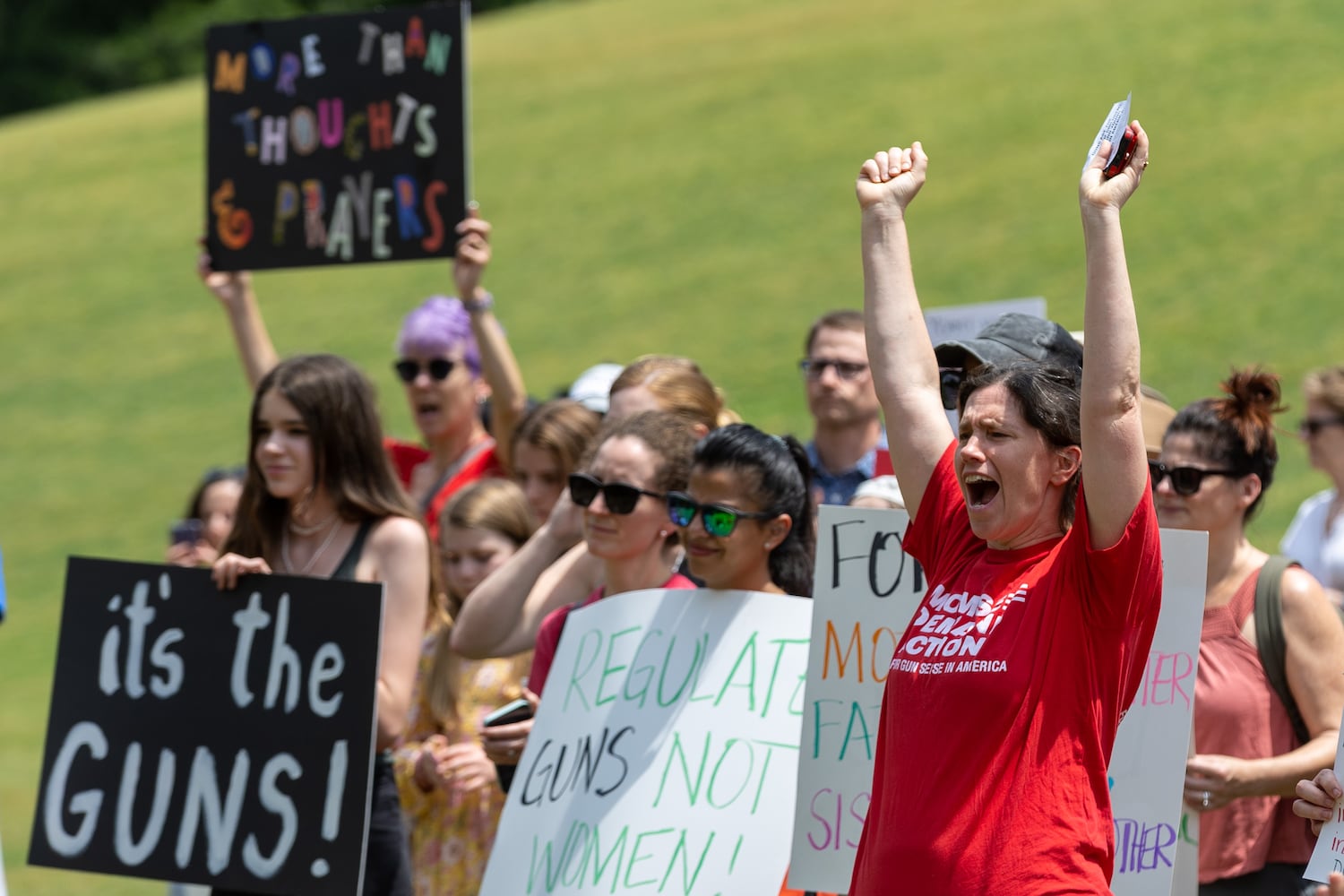 A RALLY ORGANIZED BY MOMS DEMAND ACTION