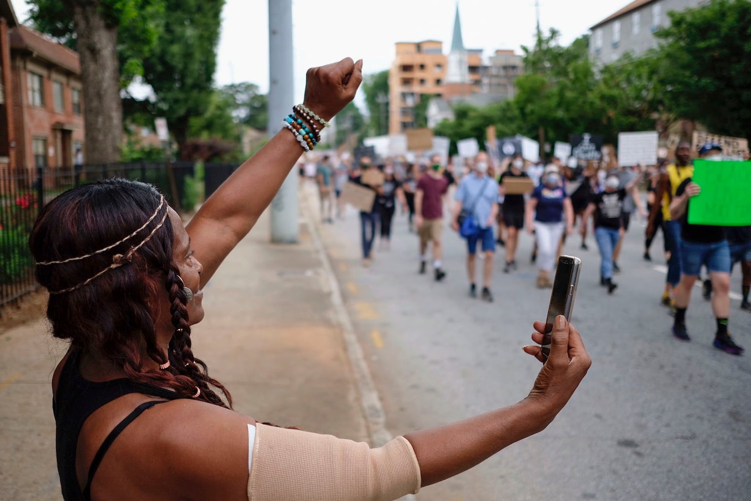 PHOTOS: 9th day of protests in Atlanta