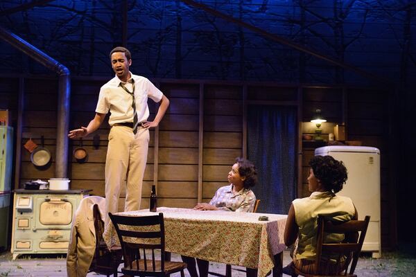 Stephen Ruffin as Bowzie Brandon in the world premiere of “Too Heavy for Your Pocket” at the Alliance Theatre. CONTRIBUTED BY GREG MOONEY