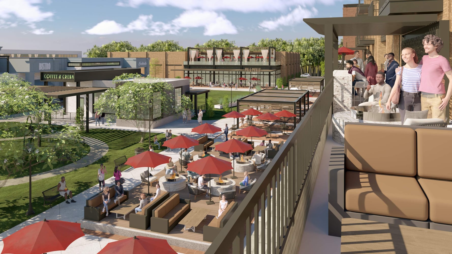 Lakeshore redevelopment rendering