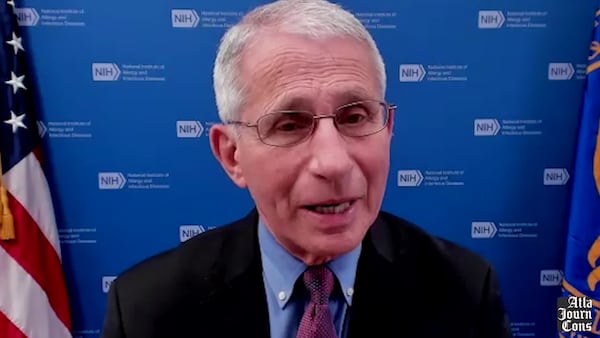 Dr. Anthony Fauci spoke in a Zoom session about vaccine hesitancy Friday with the Atlanta Journal-Constitution and WSB-TV. Fauci stressed that the science behind the vaccine wasn’t rushed. It’s “a reflection of the decades of extraordinarily exquisite scientific advances that antedated, the actual epidemic itself,” he said.