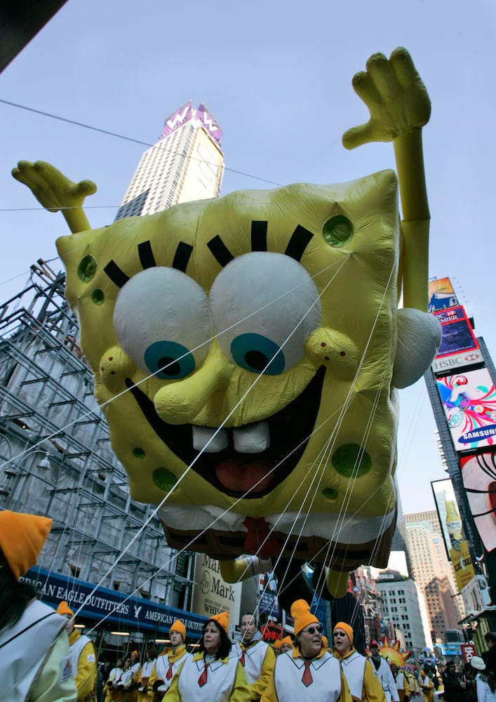 Macy's Thanksgiving Day Parade floats through the years