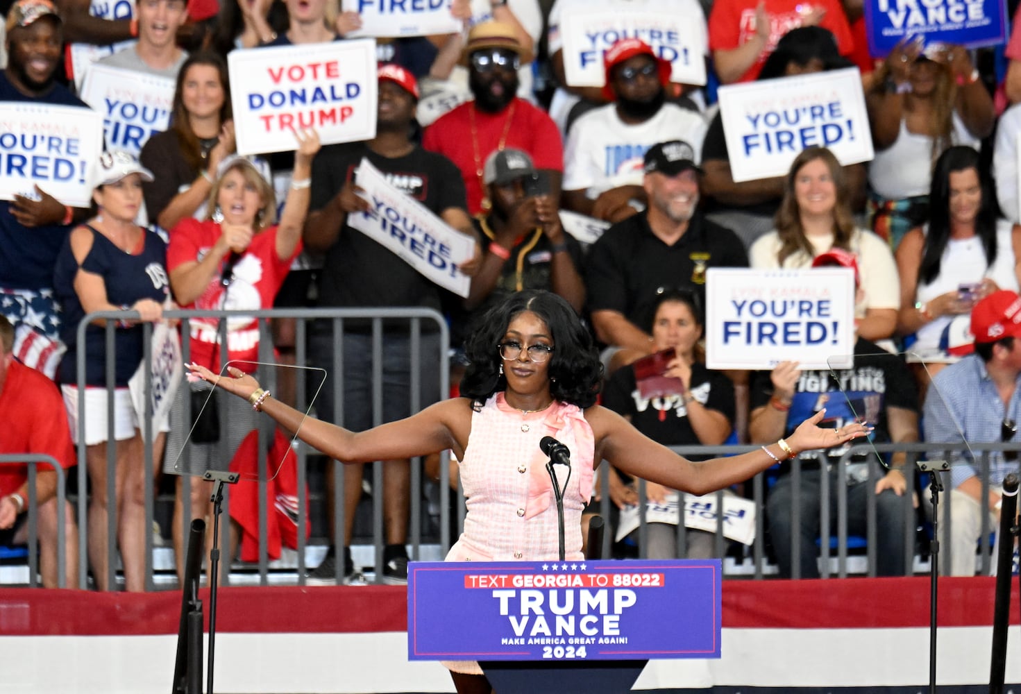 Donald Trump’s rally in Atlanta is an important test for his campaign