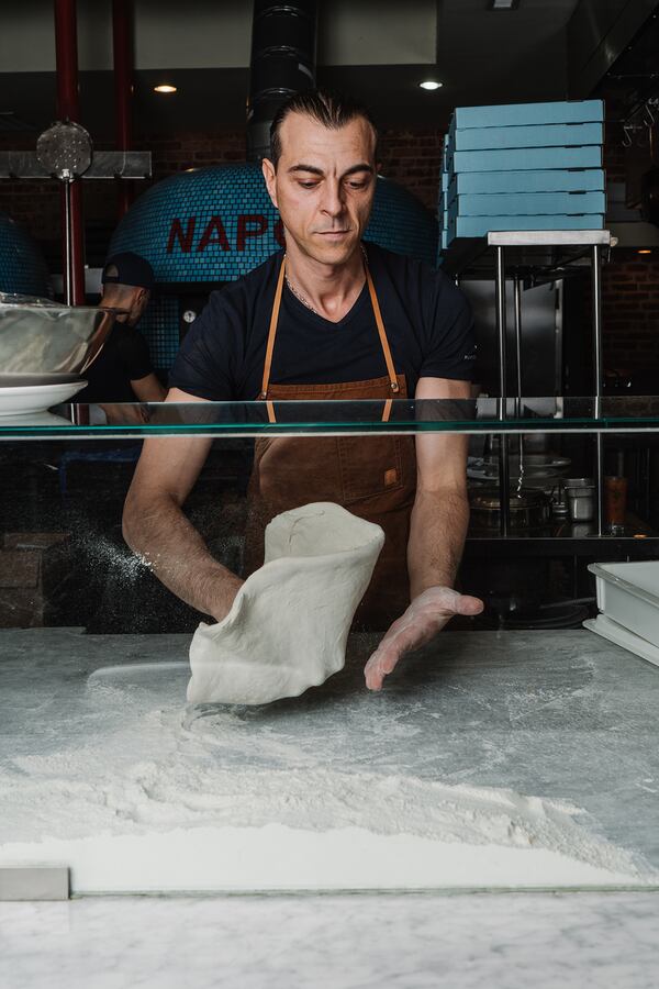 The best "quality, consistency and culture" is what Luca Varuni said he's striving for at his Varuni Napoli restaurants. Courtesy of Andrew Thomas Lee