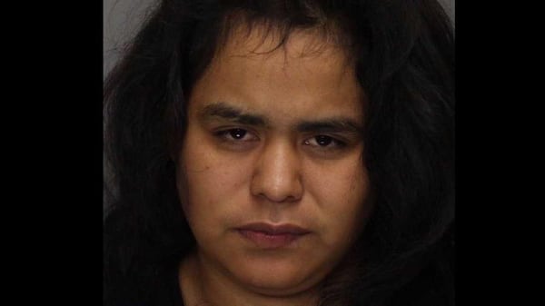 This was the mugshot of Andrea Mendez at the time of her October 2016 arrest. (Cobb County Sheriff's Office)