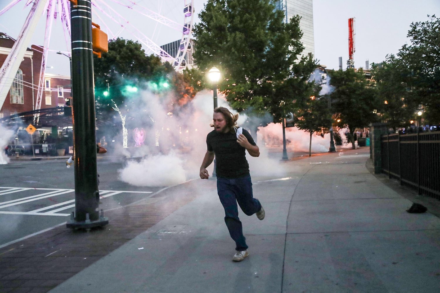 PHOTOS: Third day of protests in downtown Atlanta