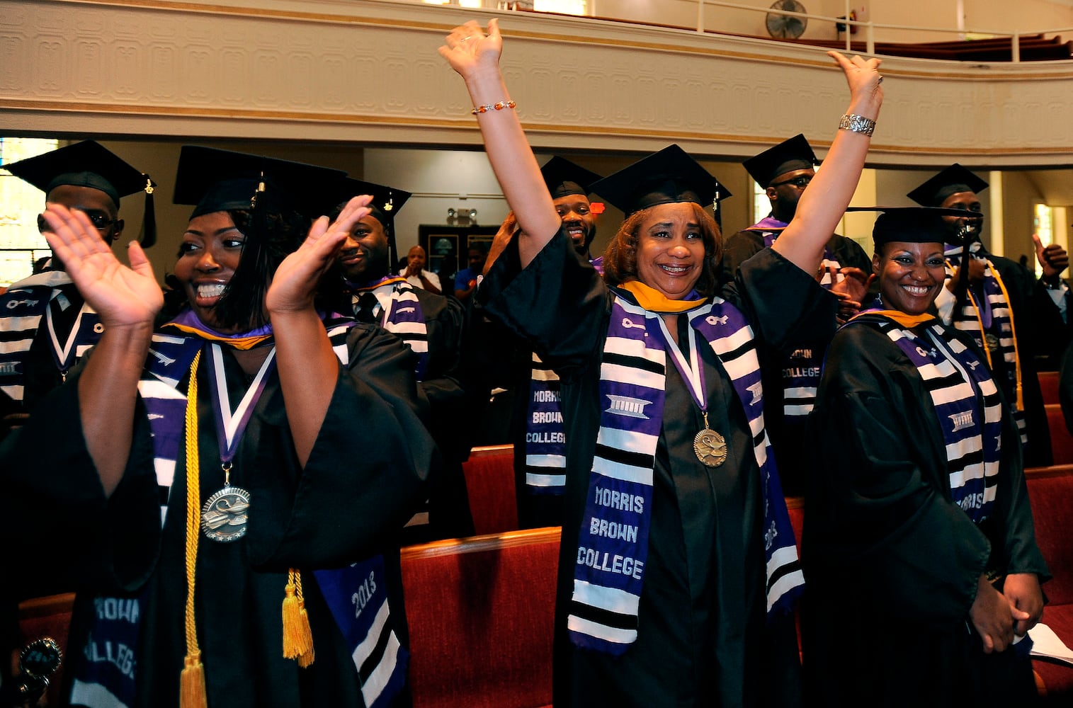 Morris Brown College spring commencement