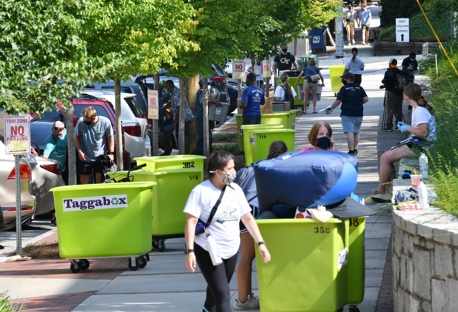 New Georgia Tech students move in