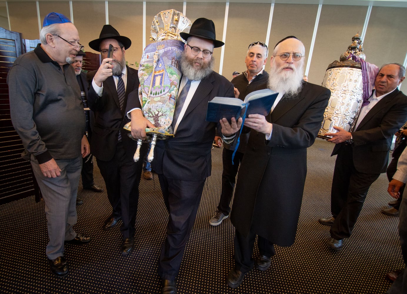 PHOTOS: Celebrating special Torah in Cobb