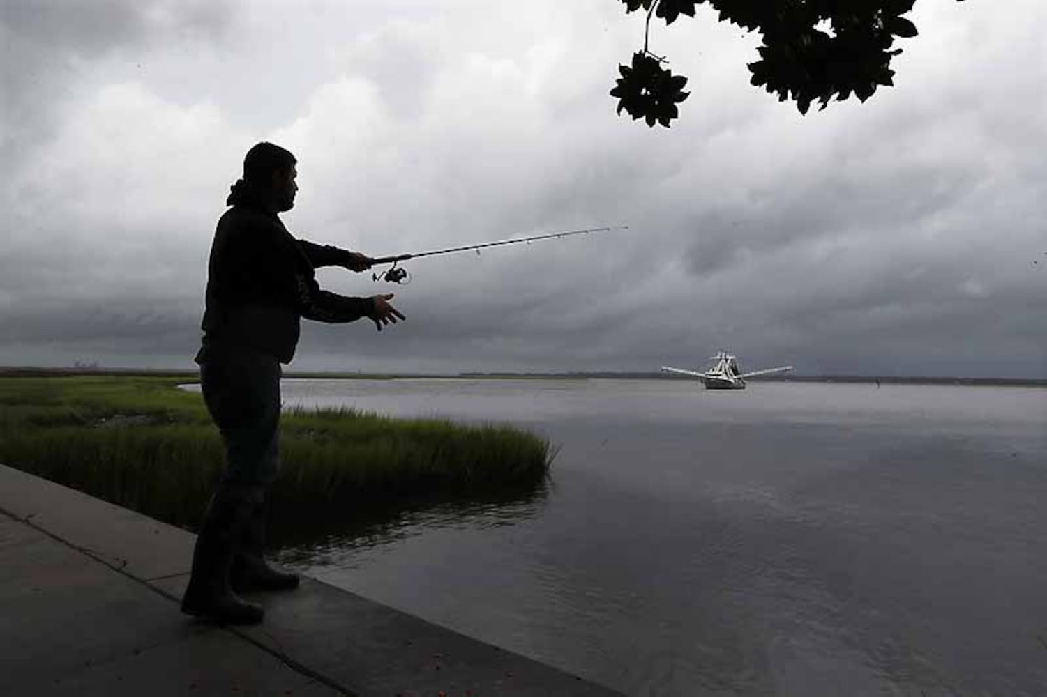 PHOTOS: Hurricane Dorian’s outer bands reach South Georgia