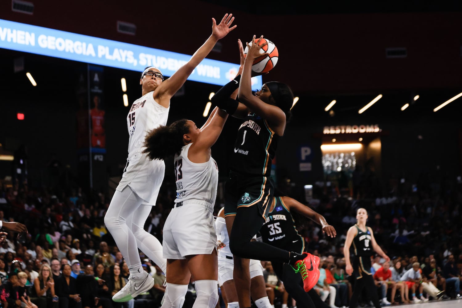 Atlanta Dream vs New York Liberty