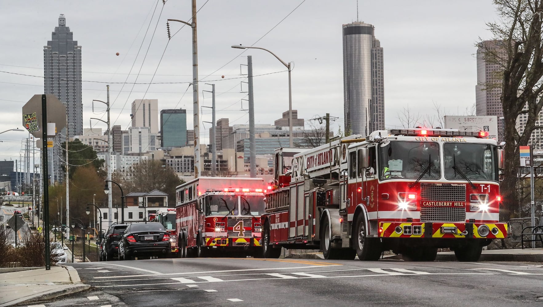 NW Atlanta Apartment Fire