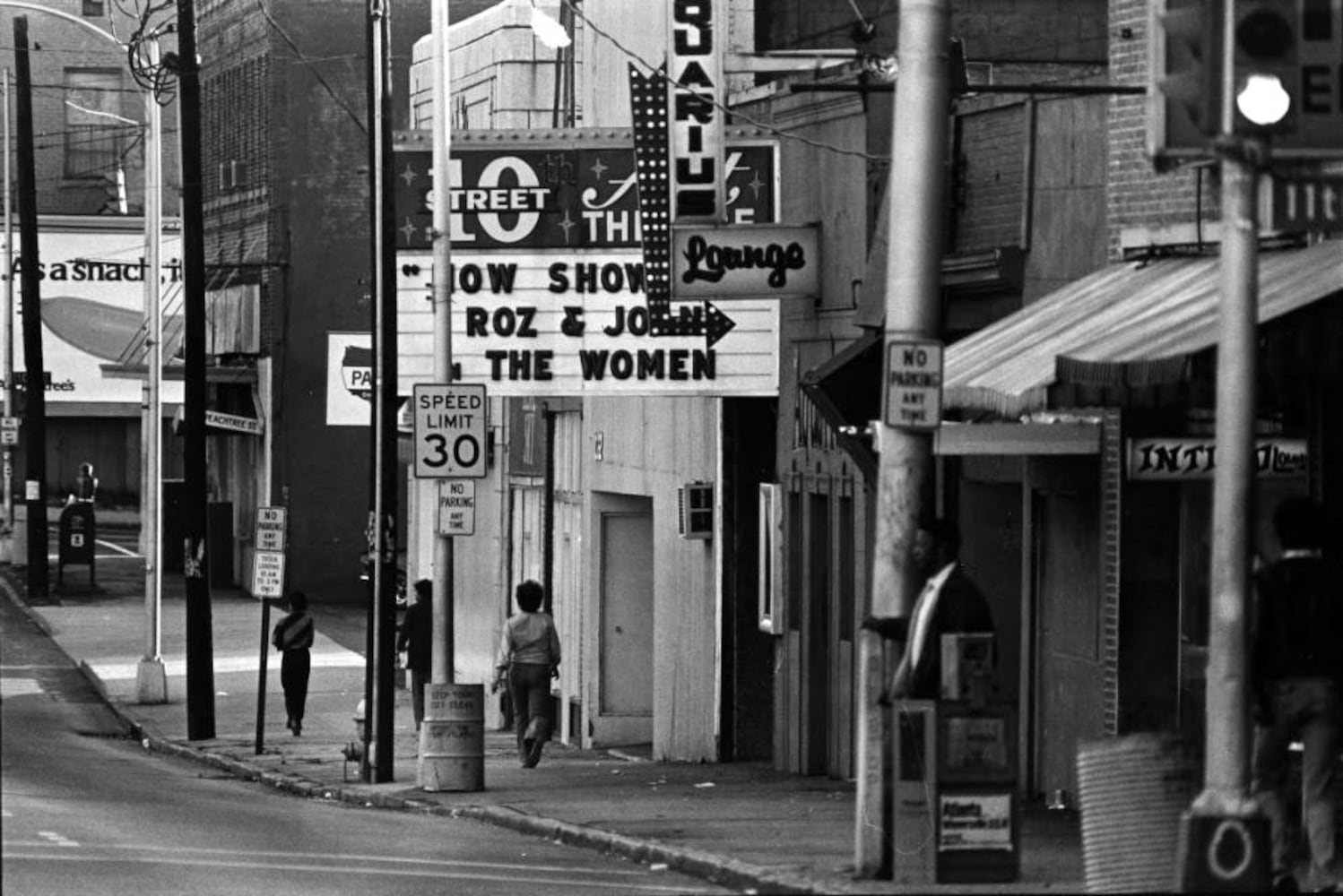 Buildings and streets, 1970s