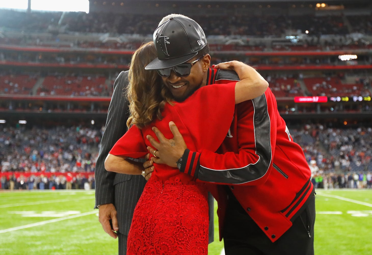 Photos: Arthur Blank and wife at Super Bowl