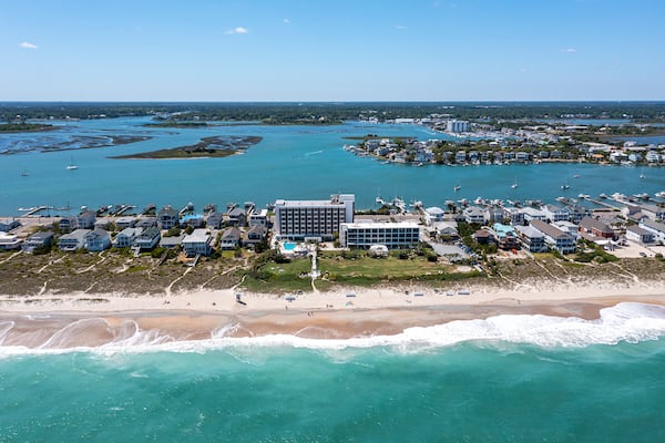 The Blockade Runner Beach Resort in Wrightsville gives guests access to both the sea and sound. 
Courtesy of Blockade Runner Beach Resort