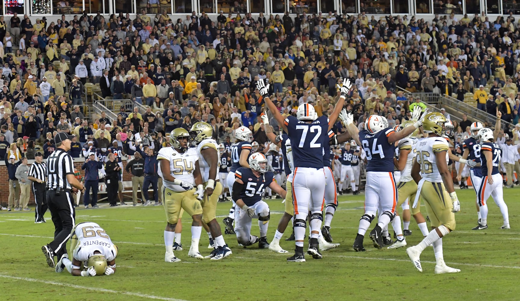 Photos: Georgia Tech edges Virginia, improves to 7-4