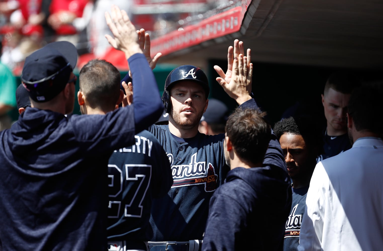 Photos: Ronald Acuna has deep impact in Braves’ second game