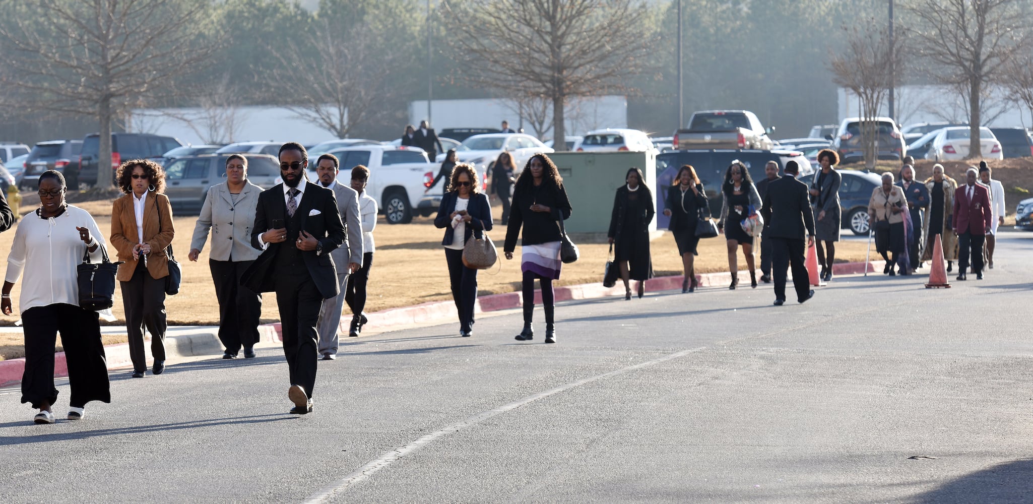 Mourners gather for Bishop Eddie Long's funeral service