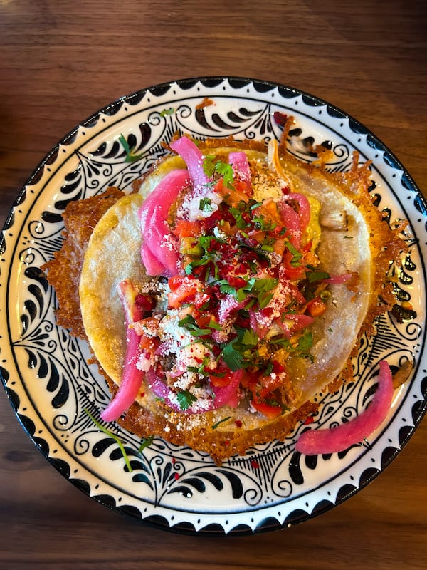 The Bandido Taco is on the menu at Agave Bandido in Dunwoody. / Courtesy of Agave Bandido