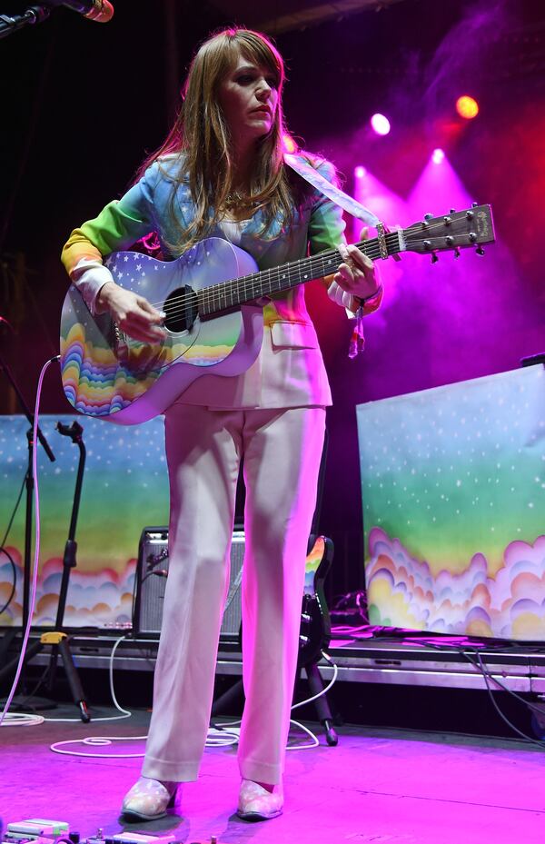 Jenny Lewis will represent for the ladies at Music Midtown 2015. Photo: Getty Images