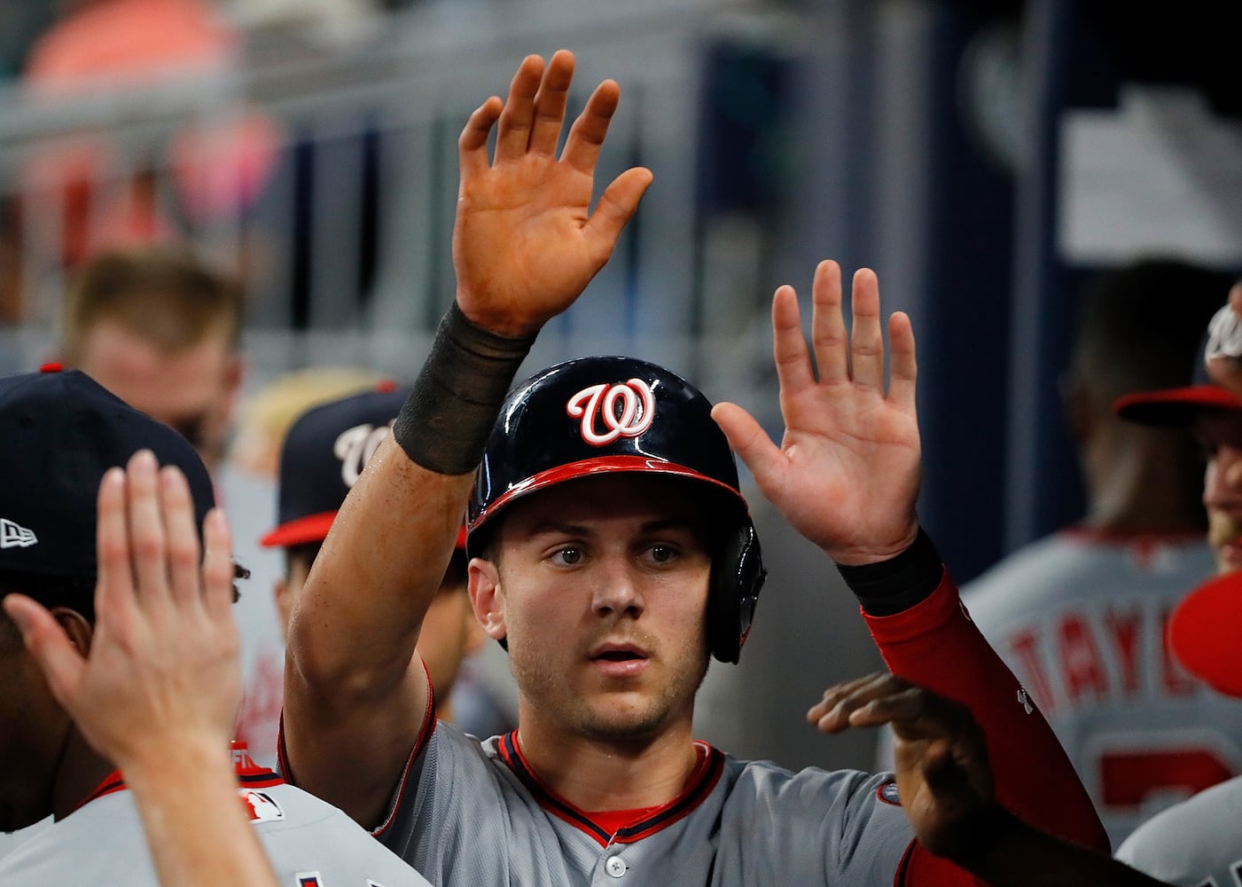 Photos: Braves open series with the Nationals