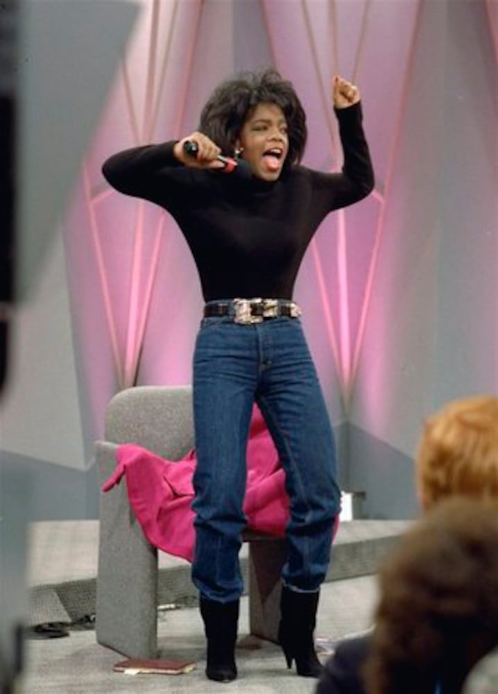 Oprah's weight through the years