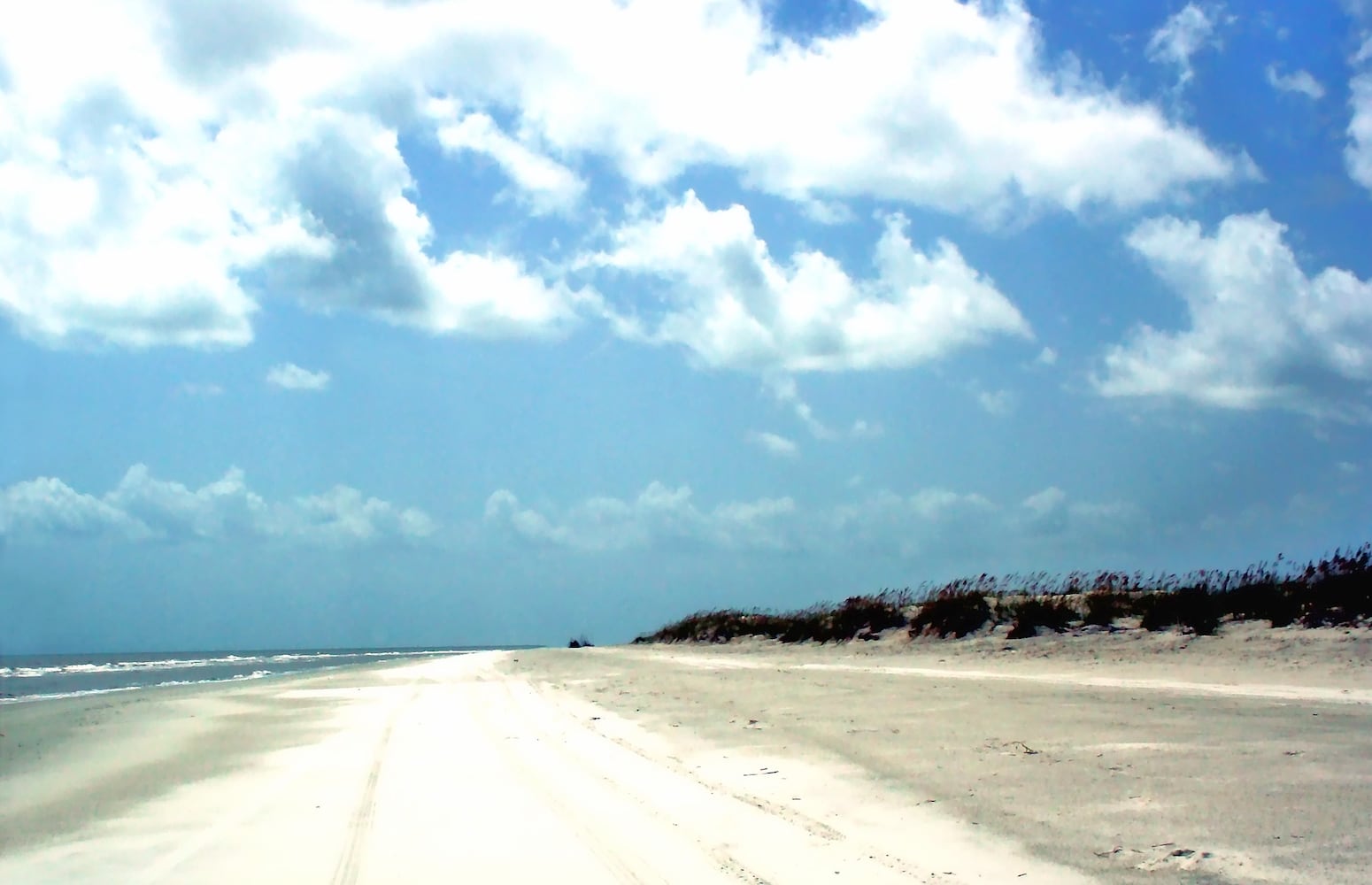 Sea, sand and sky