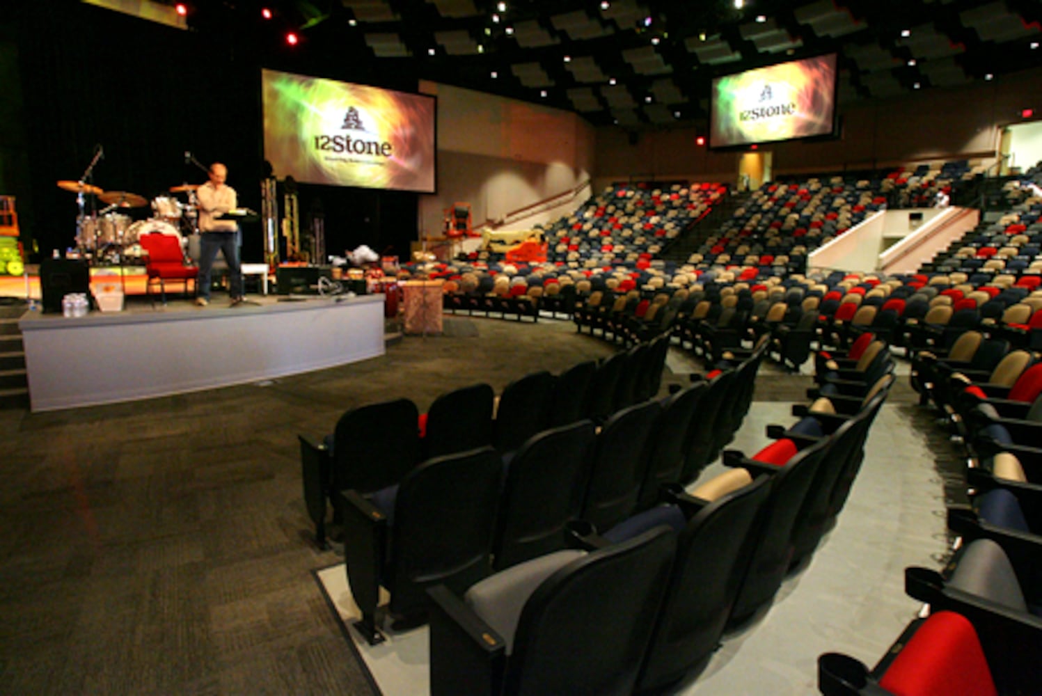 A church with its own Starbucks