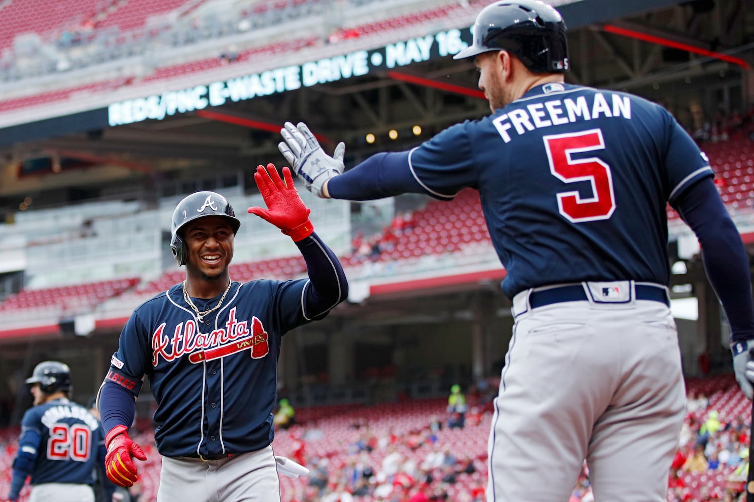 Photos: Soroka on the mound as Braves face Reds