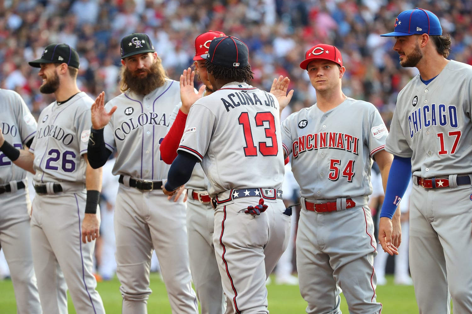 Photos: Braves at the All-Star game