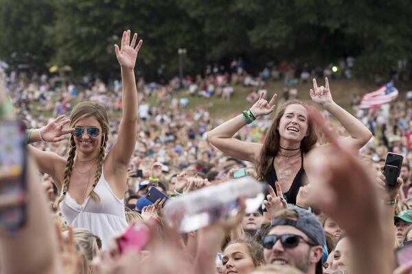 Music Midtown festival at Piedmont Park in Atlanta, Sunday, September 16, 2018. (ALYSSA POINTER/ALYSSA.POINTER@AJC.COM)