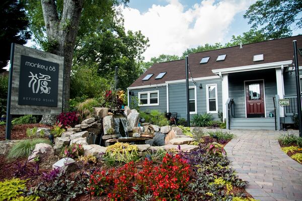  Monkey 68 features a newly planted Japanese waterfall garden out front. Photo credit- Mia Yakel.