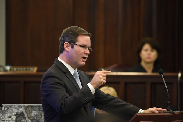 Judicial Qualifications Commission director Chuck Boring, when he served as a Cobb County assistant district attorney. (AJC file)