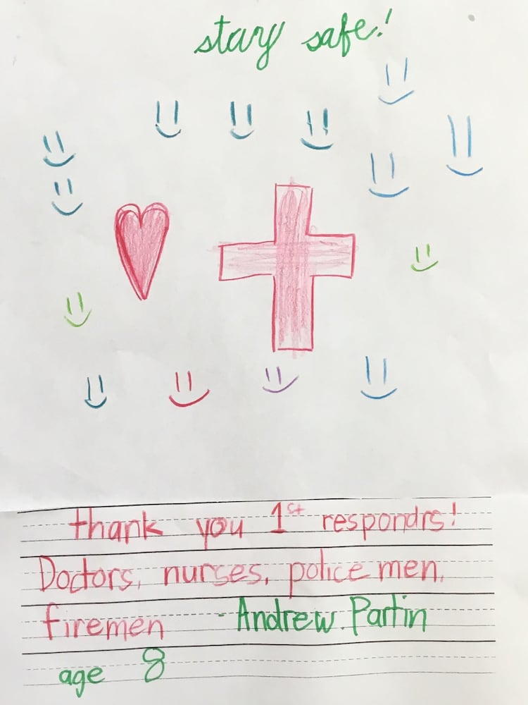 Art from the Heart: Kids thank front-line health care workers