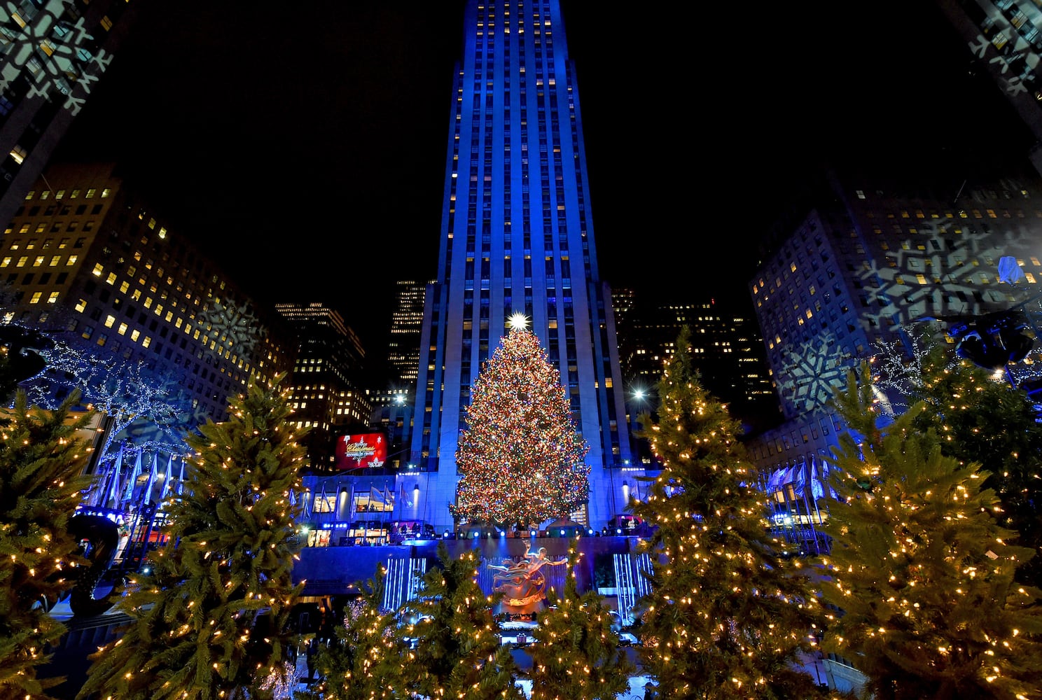 Photos: Rockefeller Center Christmas Tree Lighting 2018