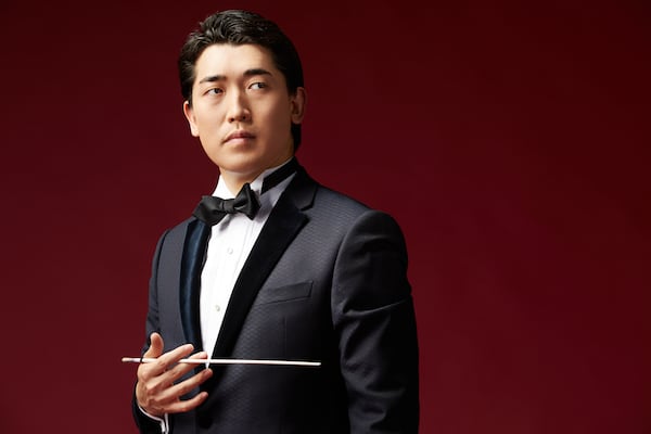 Former Mercer University student Keitaro Harada returned to Macon as guest conductor of the Macon-Mercer Symphony at the Grand Opera House. (Courtesy of Claudia Hershner)