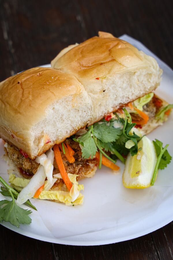 Oyster Sliders from Ginsberg's Refresher.