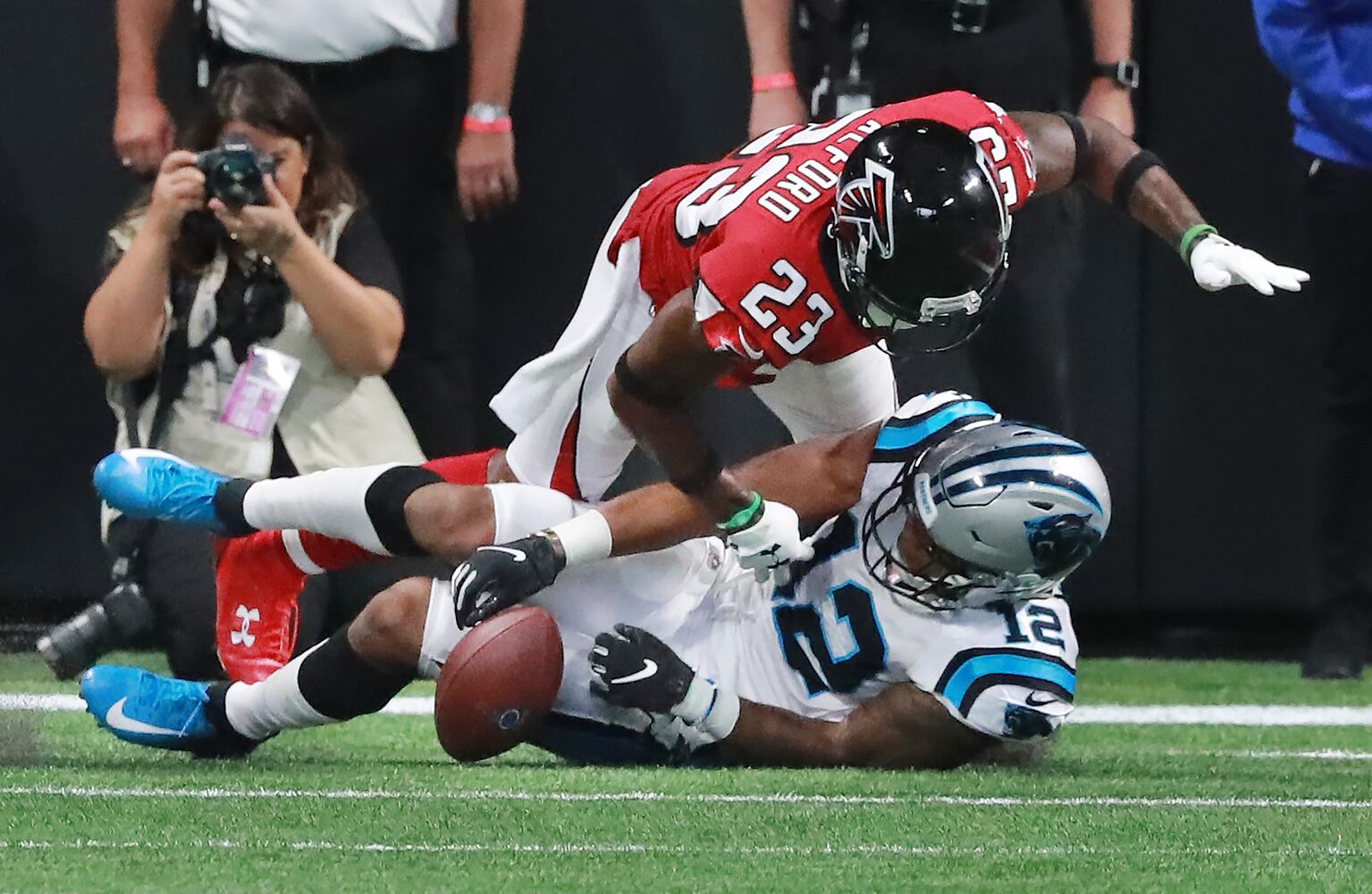 Photos: Falcons defeat Panthers, 31-24