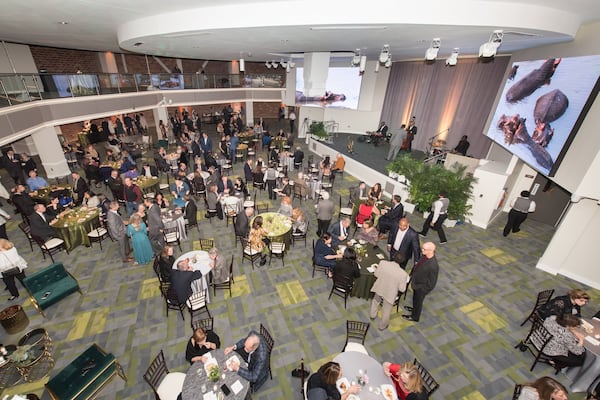 Savanna Hall was created from the old Cyclorama building in Grant Park. It has been renovated and turned into an events facility with administrative offices on the lowers floors. CONTRIBUTED: JACK PARADA PHOTOGRAPHY/ZOO ATLANTA