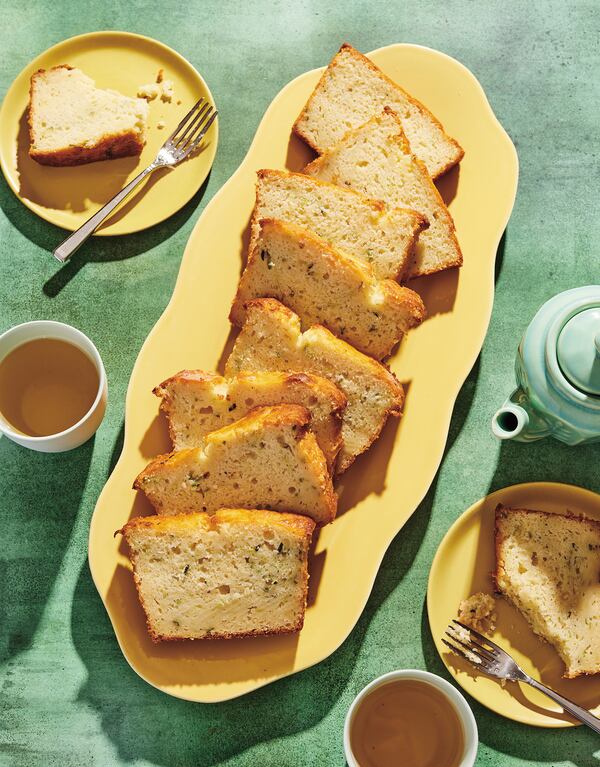 Zucchini Ricotta Pound Cake makes a lovely summer dessert paired with fresh berries or sliced peaches. — From “Zucchini Love: 43 Garden-Fresh Recipes for Salads, Soups, Breads, Lasagnas, Stir-Fries, and More” by Cynthia Graubart (Storey, $14.99). (Courtesy of Joseph Keller)