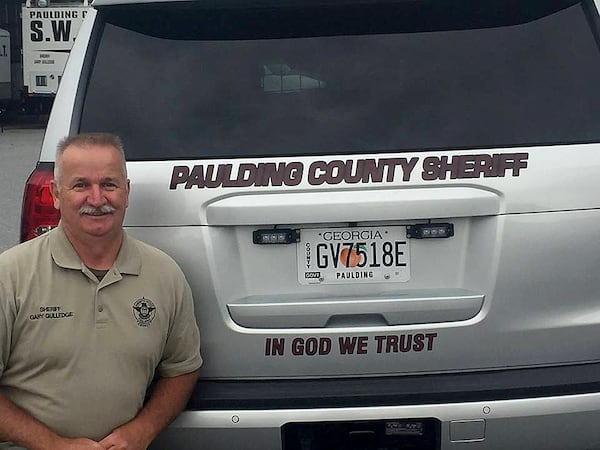 Paulding County Sheriff Gary Gulledge has been tapped by Gov. Brian Kemp to serve on the state Board of Corrections. (Courtesy photo)