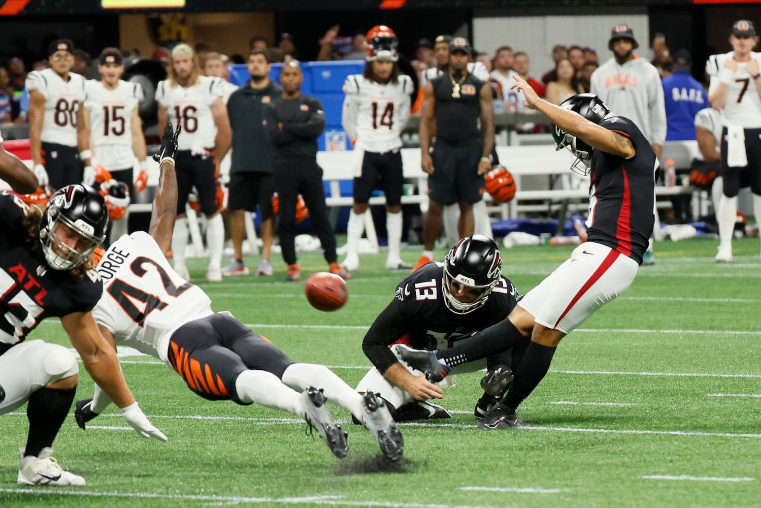 Falcons-Bengals exhibition game