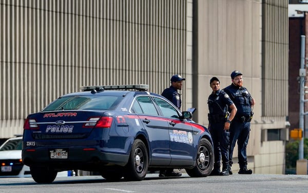 There was a heavy law enforcement presence after a Federal Protective Service agent shot someone Friday at the Richard B. Russell Federal Building and U.S. Courthouse in downtown Atlanta.