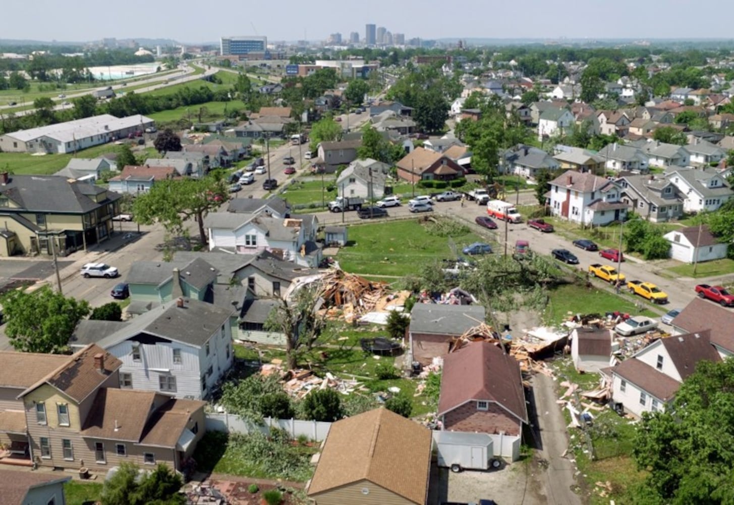 Photos: Tornadoes sweep through Ohio's Miami Valley, causing injuries, destruction