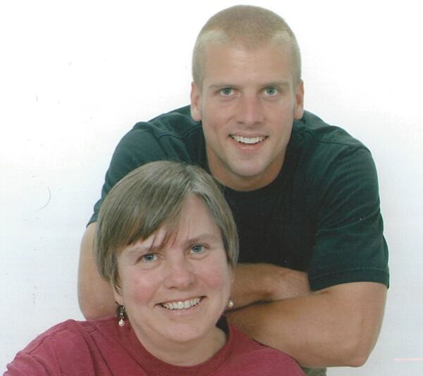 Ruth Stonesifer and son Kristofor. He was one of the first two combat-related deaths in the war on terror. (Courtesy of the Stonesifer family)