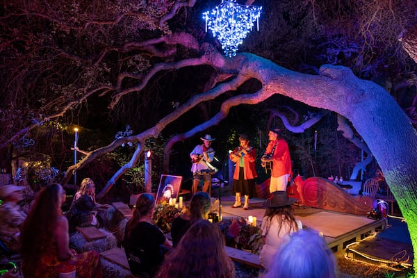 A lot of the magic of the Kerrville Folk Festival in Texas Hill Country happens during impromptu jam sessions in the campgrounds after the main stage shows are done.
Courtesy of Kerrville Folk Festival Foundation