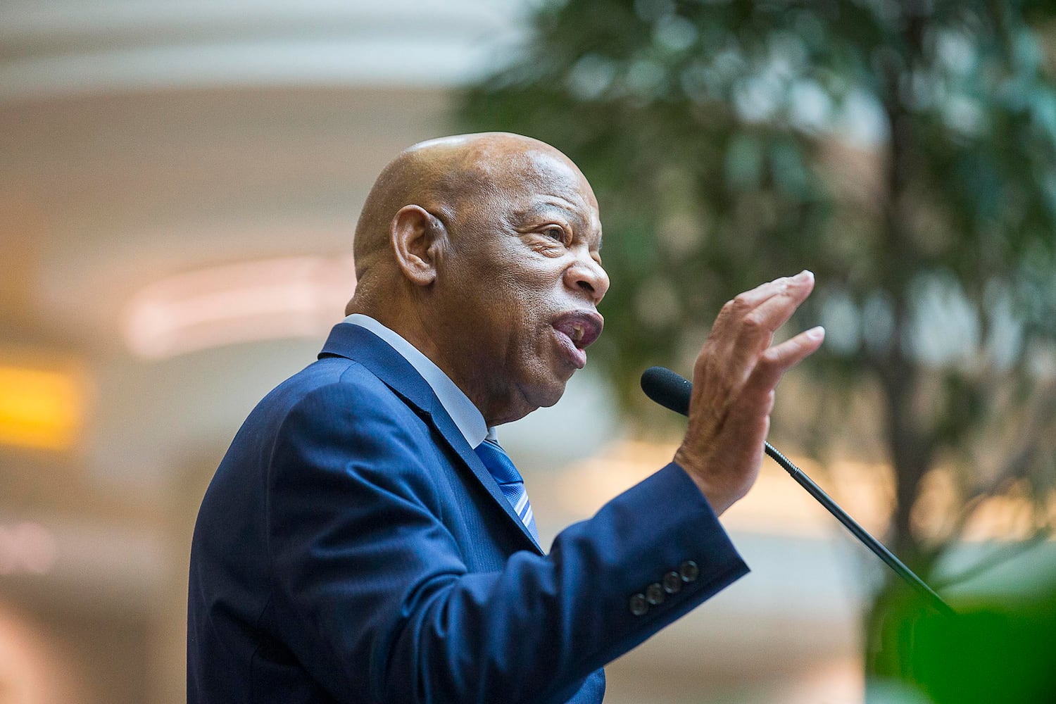 Photos: The “John Lewis-Good Trouble” wall