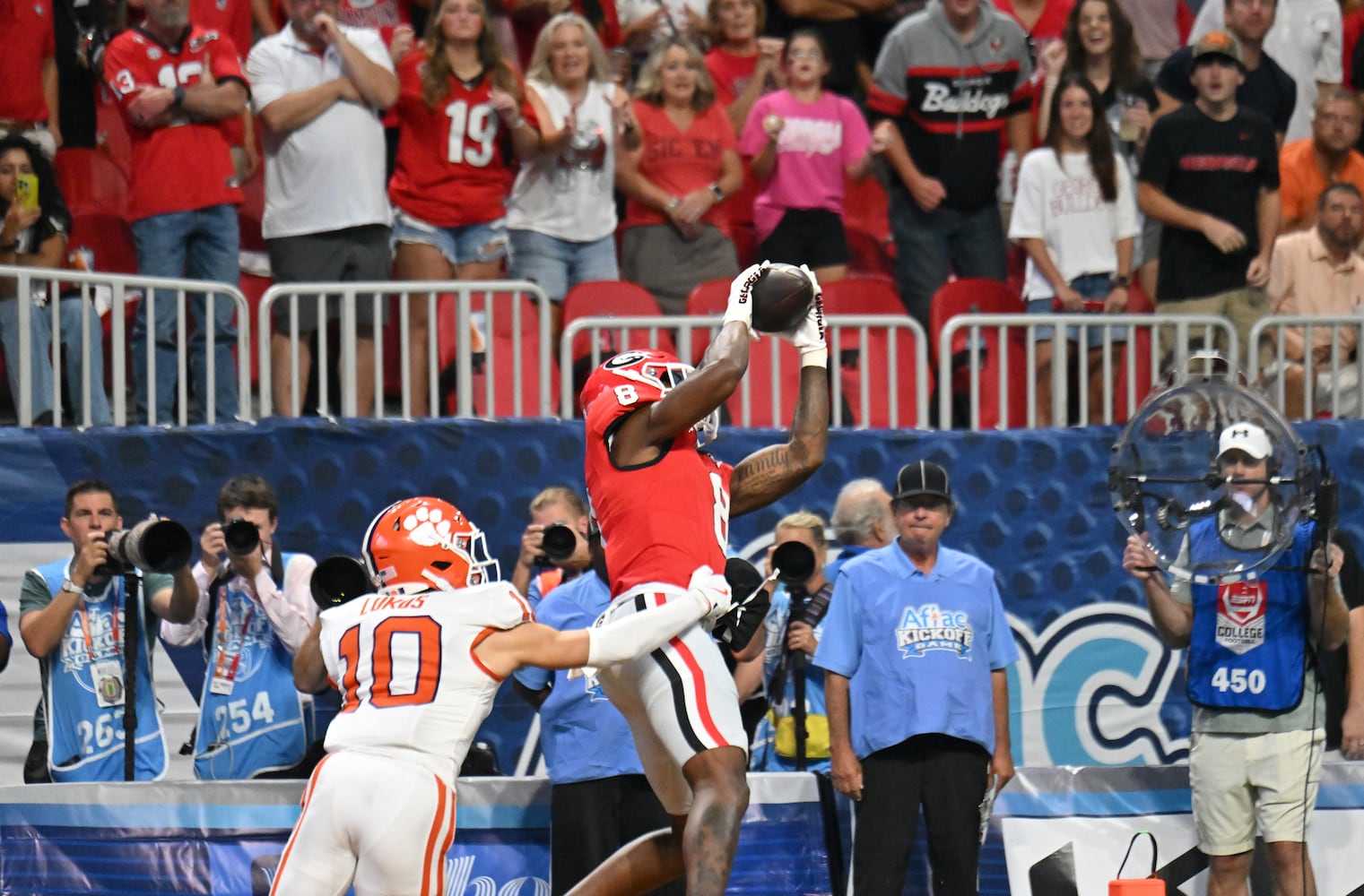 Georgia vs. Clemson photos