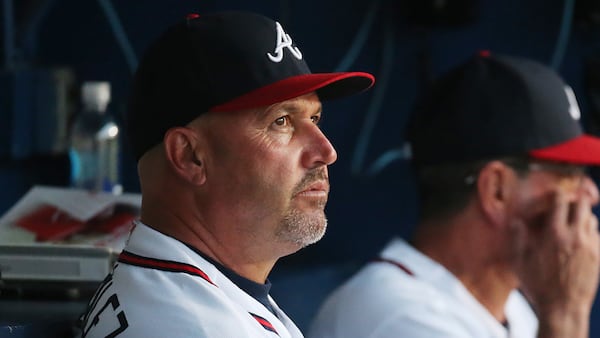 Fredi Gonzalez managed the Braves for six seasons.