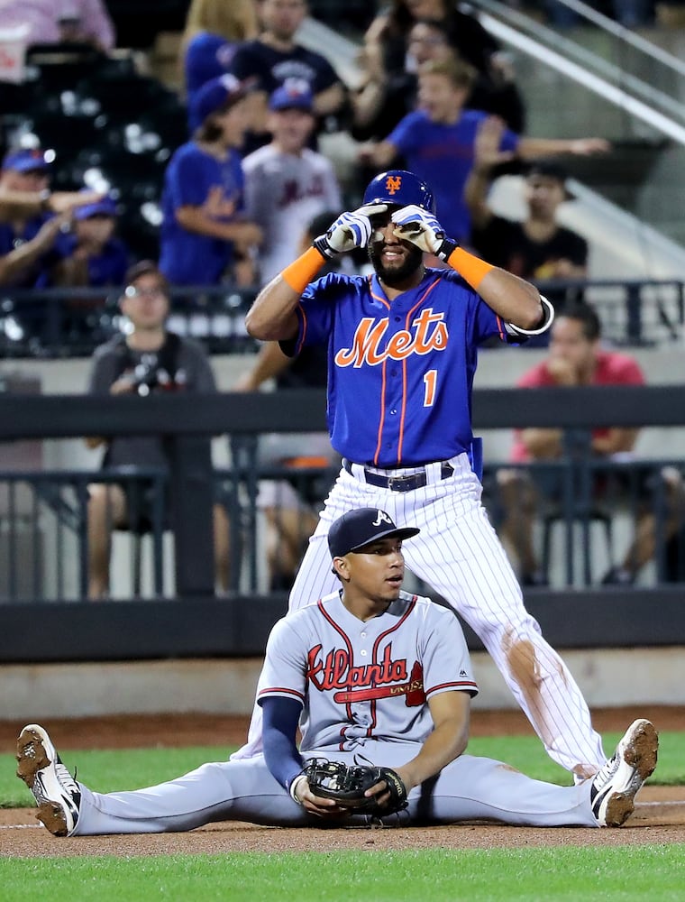 Photos: Inciarte hits milestone as Braves play Mets